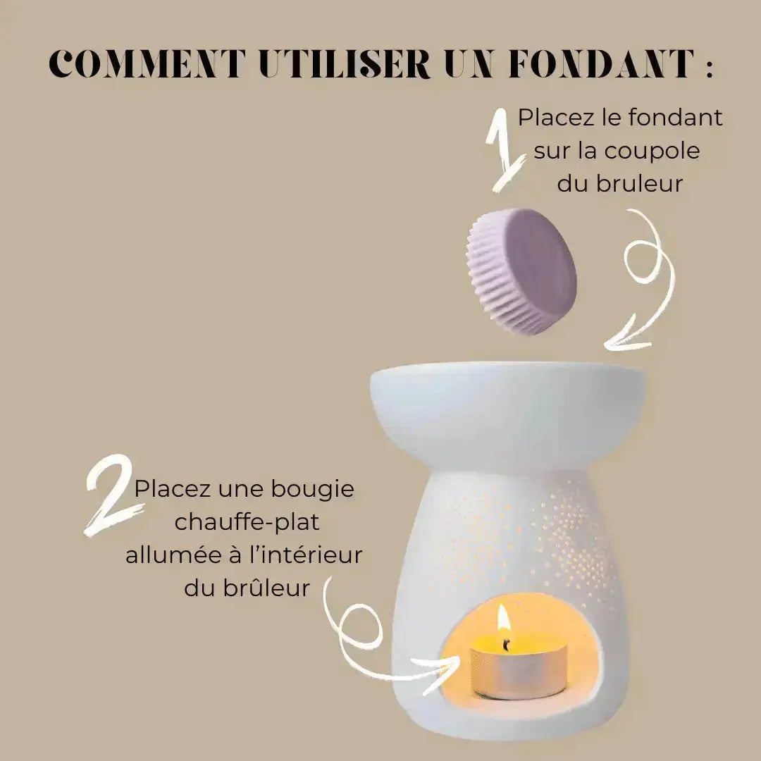 Fondant parfumé bougie senteur Adoucissant : L'essence d'un foyer chaleureux et frais Selmaya bougies