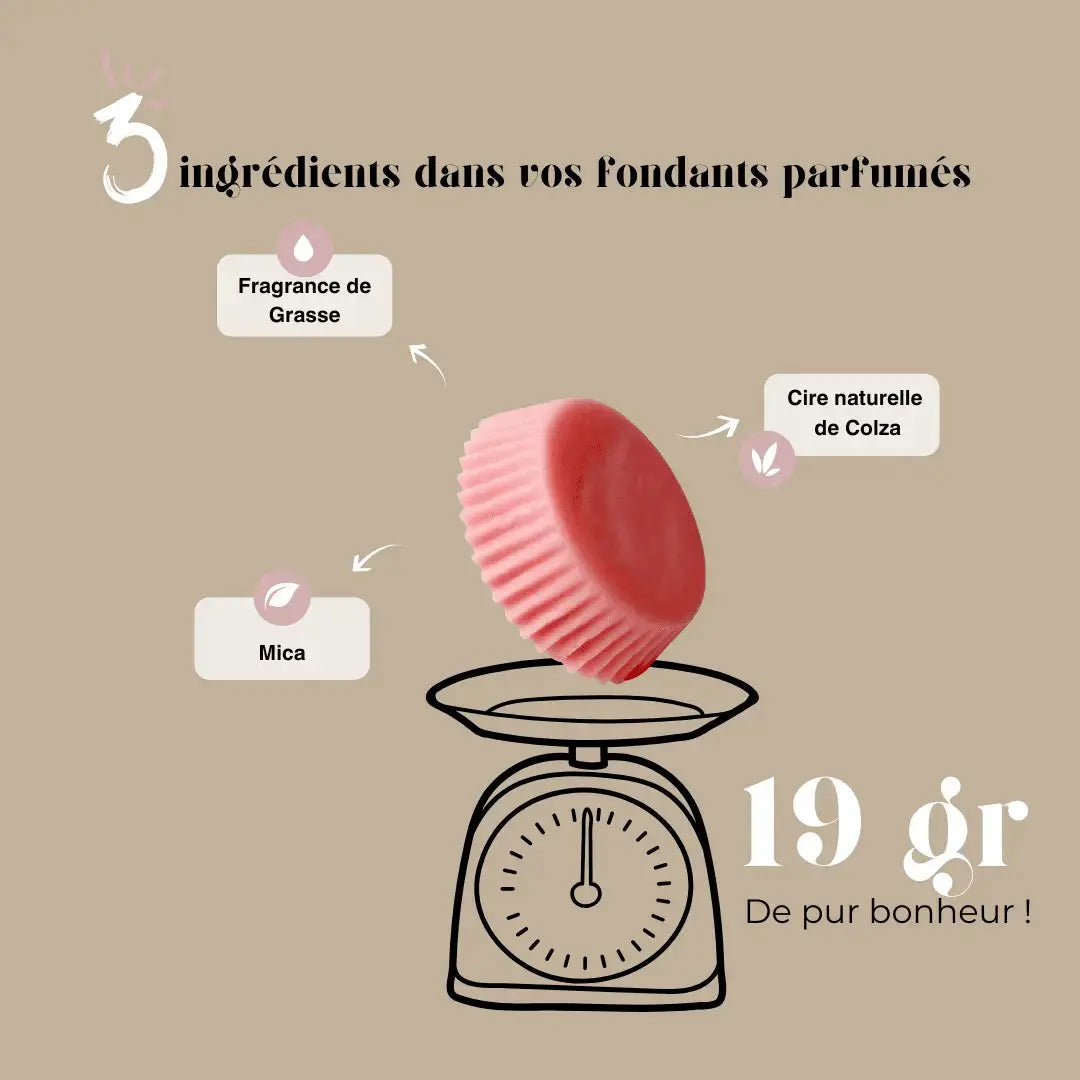 Fraise Tagada 19gr - Fondant parfumé naturel gourmand vendor-unknown