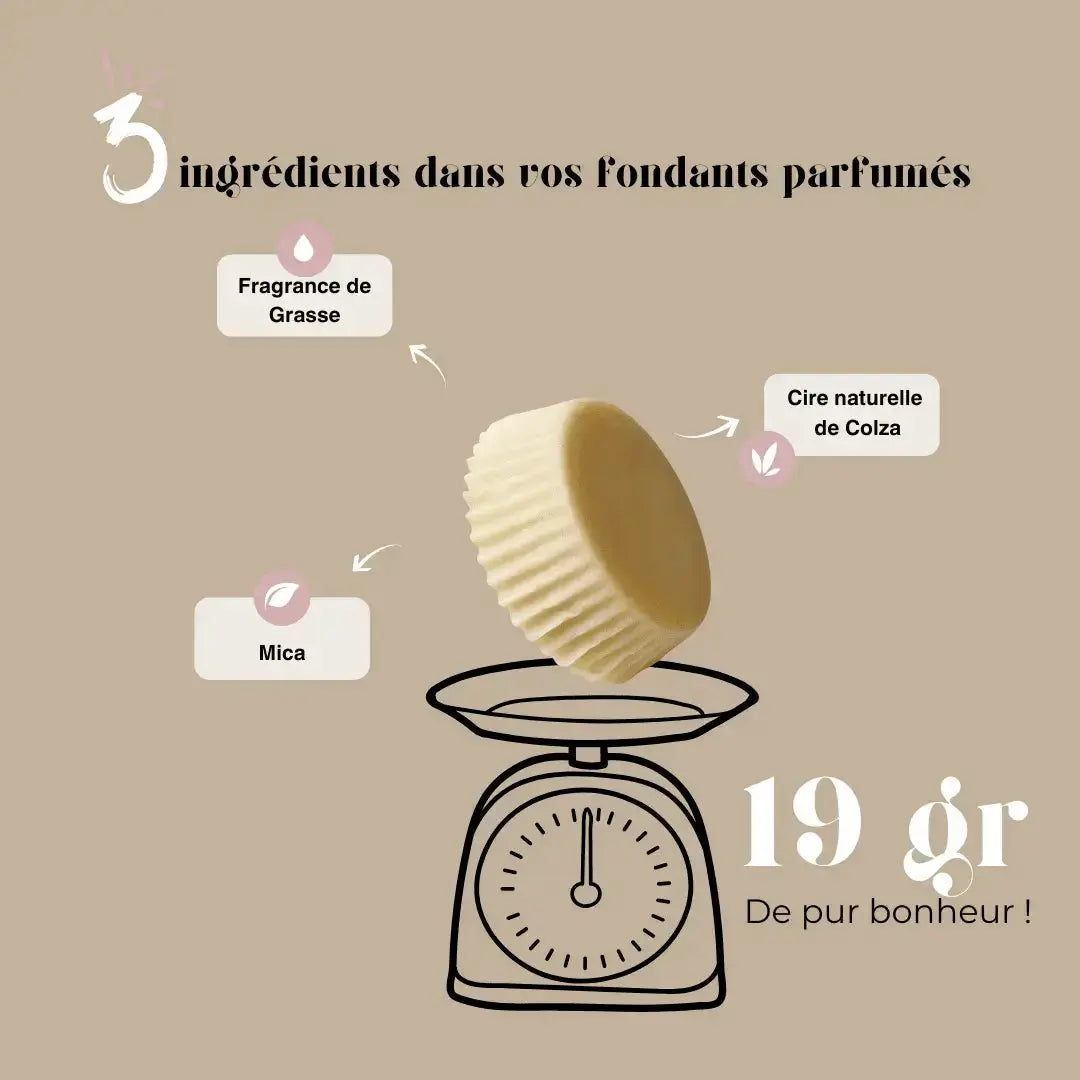 Dubaï j'arrive 19gr - Fondant bougie parfumé naturel - pièce - selmaya bougies vendor-unknown