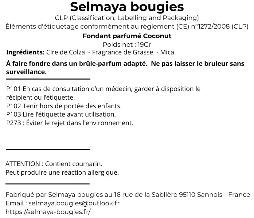 Fondant parfumé Coconut : Une escapade tropicale dans votre intérieur vendor-unknown