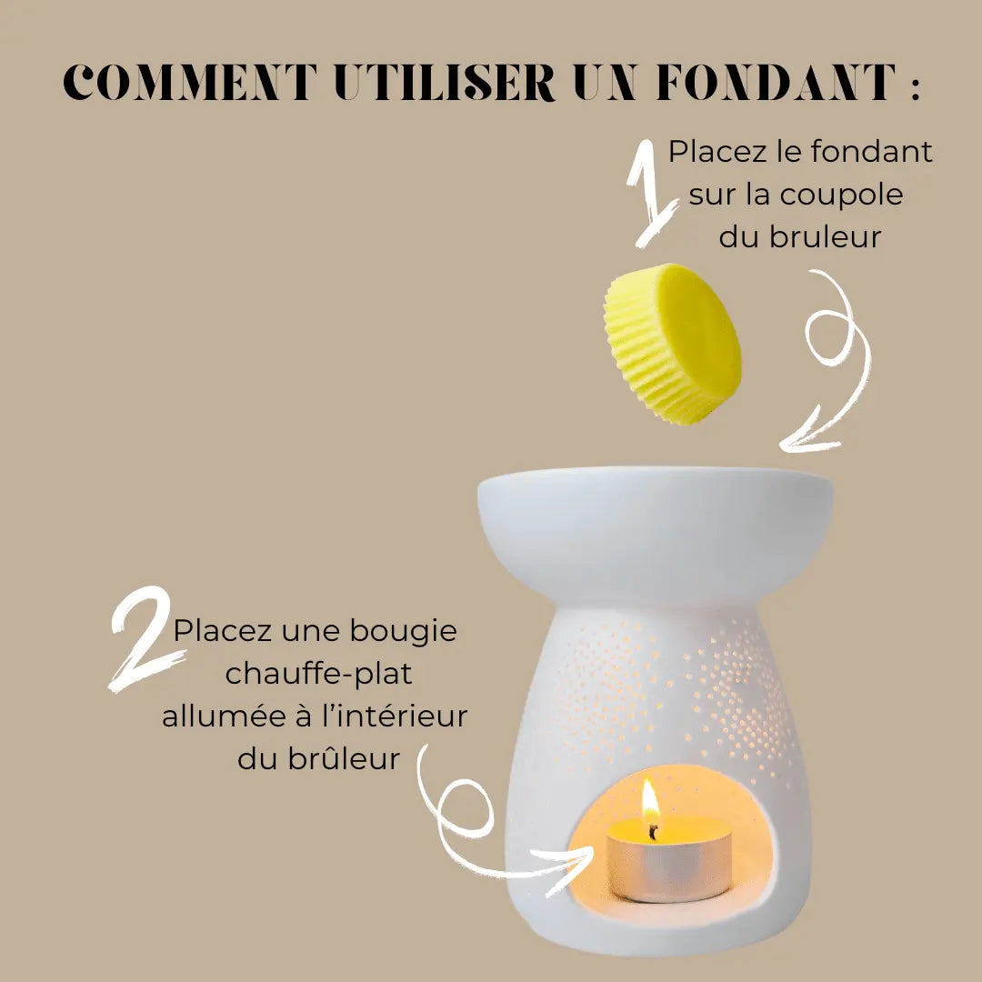 Fondant parfumé artisanal Monoï : Votre allié pour une ambiance tropicale vendor-unknown