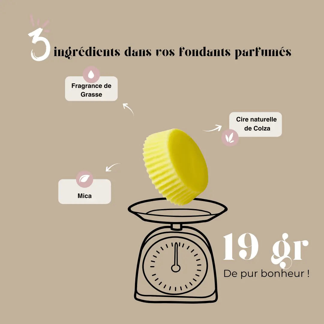 Fondant parfumé artisanal Monoï : Votre allié pour une ambiance tropicale vendor-unknown