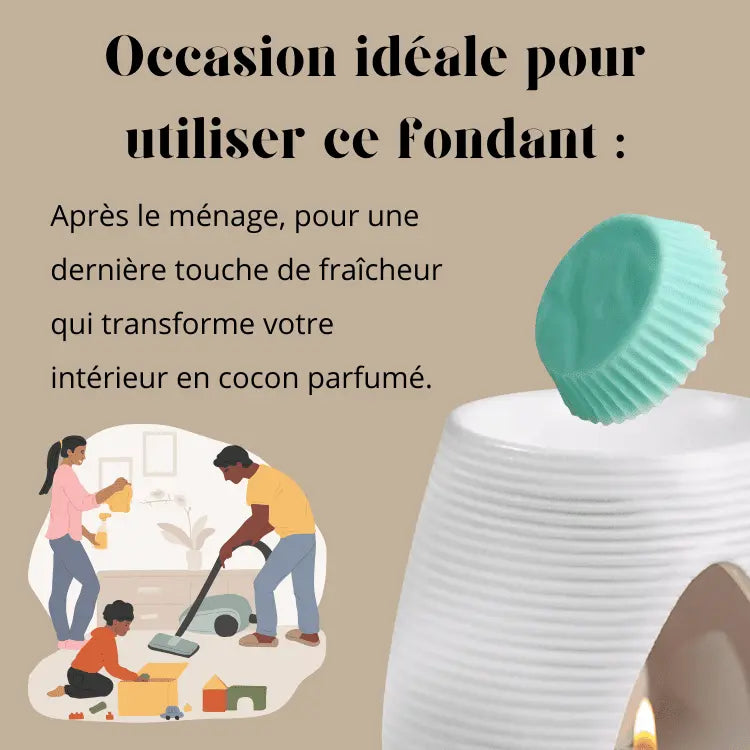 Fondant parfumé linge propre - Selmaya bougies vendor-unknown