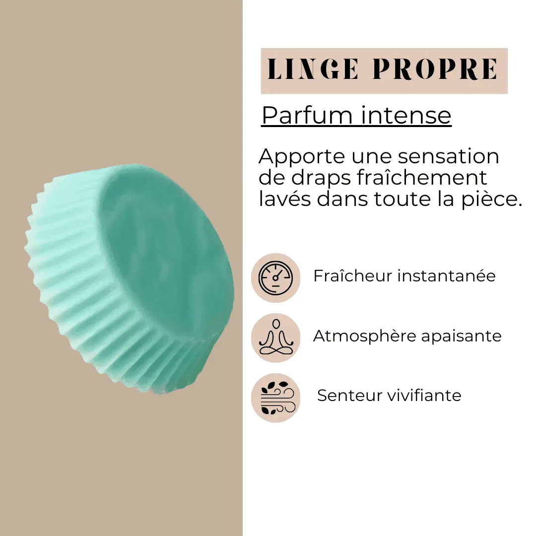 Fondant parfumé linge propre - Selmaya bougies vendor-unknown