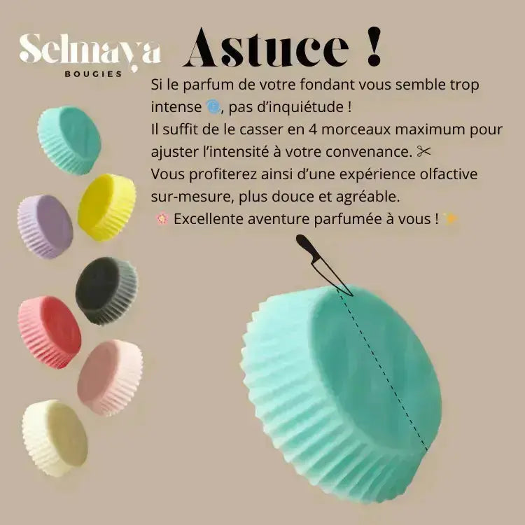 Fondant parfumé linge propre - Selmaya bougies vendor-unknown