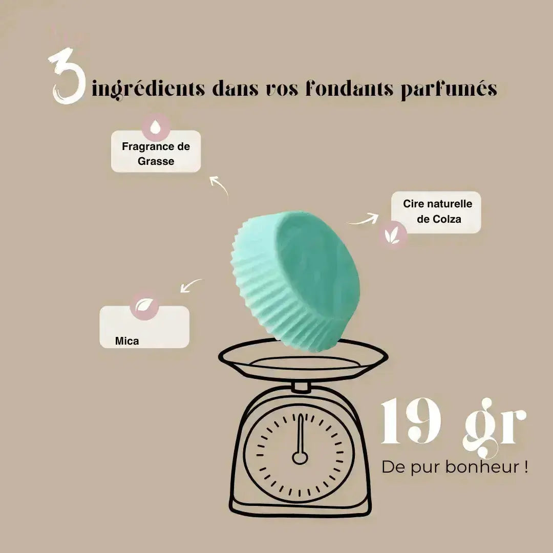 Fondant parfumé linge propre - Selmaya bougies vendor-unknown