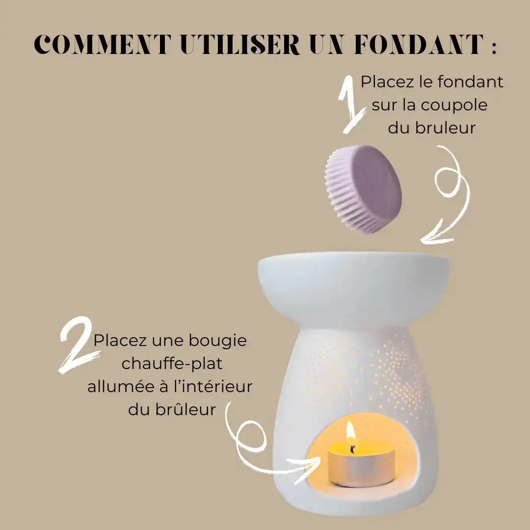 Fondant parfumé bougie senteur Adoucissant : L'essence d'un foyer chaleureux et frais Selmaya bougies