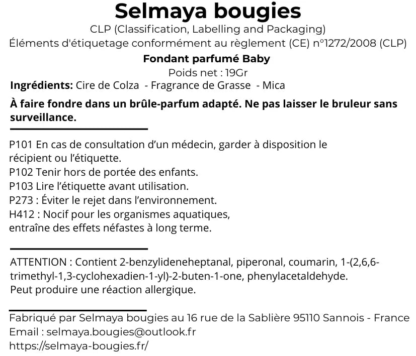 Fondant parfumé pas cher - Baby vendor-unknown