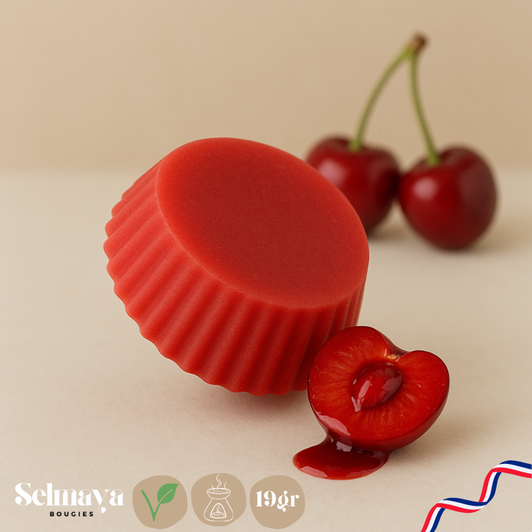 Cherry  -  19gr Fondant parfumé  - pièce