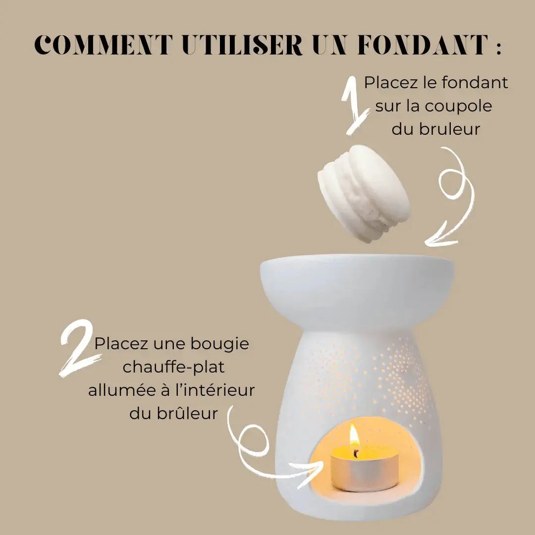 Un pied à Médine - fondant bougie parfumé naturel fait main - pièce vendor-unknown