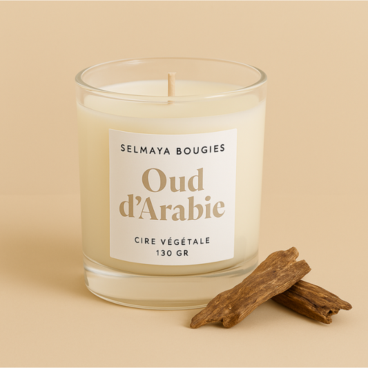 Bougie parfumée  - Oud d'Arabie