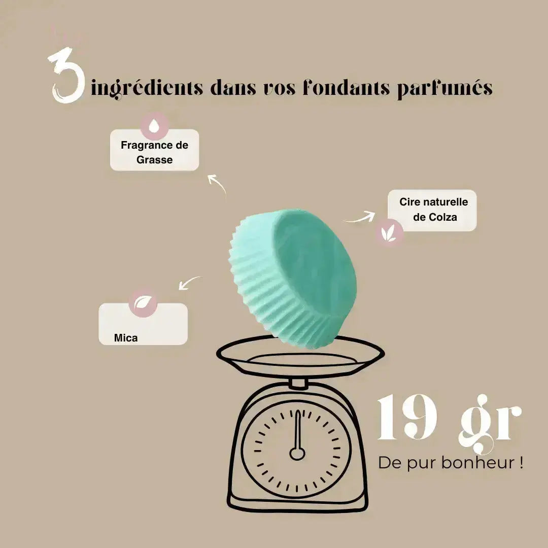 Fondant parfumé linge propre - Selmaya bougies vendor-unknown
