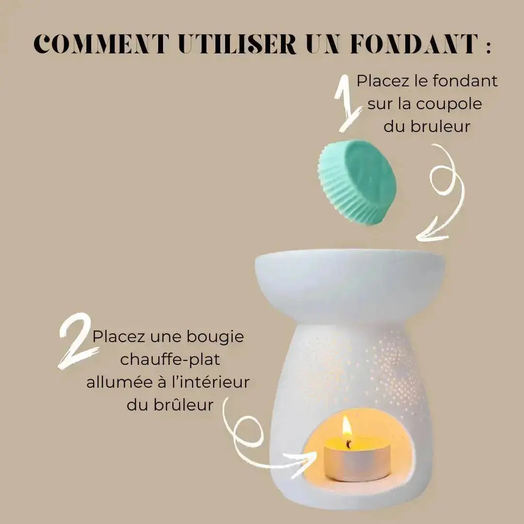 Fondant parfumé linge propre - Selmaya bougies vendor-unknown