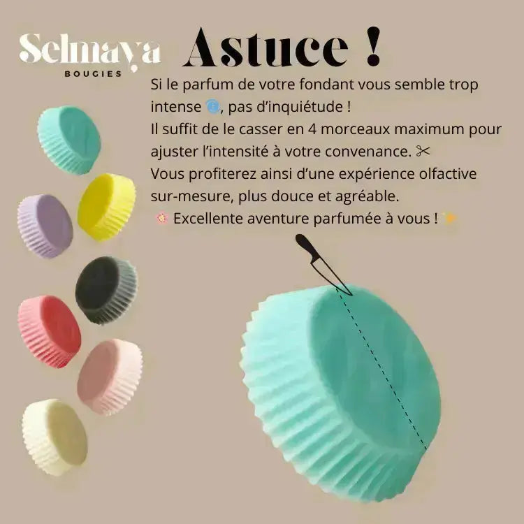 Fondant parfumé linge propre - Selmaya bougies vendor-unknown