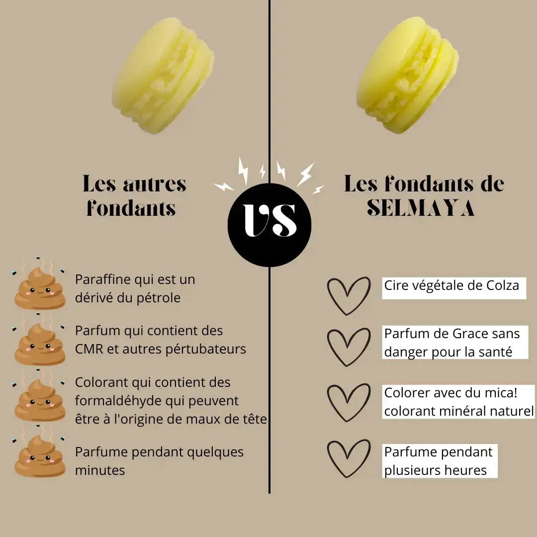Vanille de Madagascar 18gr - Fondant bougie naturel - pièce vendor-unknown