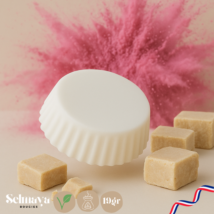 Fondant parfumé - Musc poudré 19gr  - Fait main en France