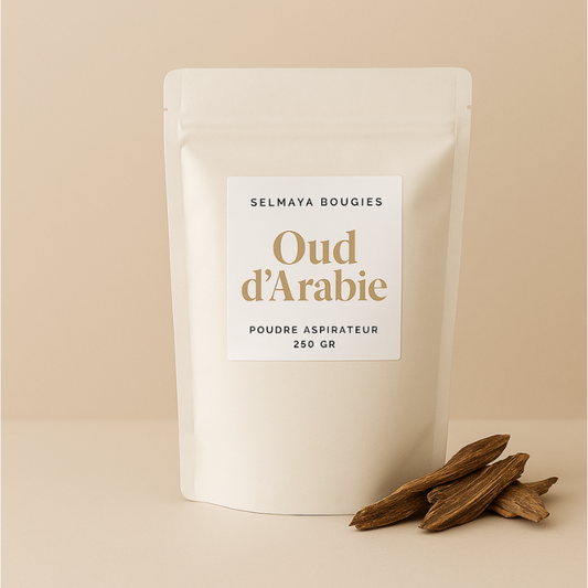 Oud d'Arabie - Poudre parfumée pour aspirateur fait main en France