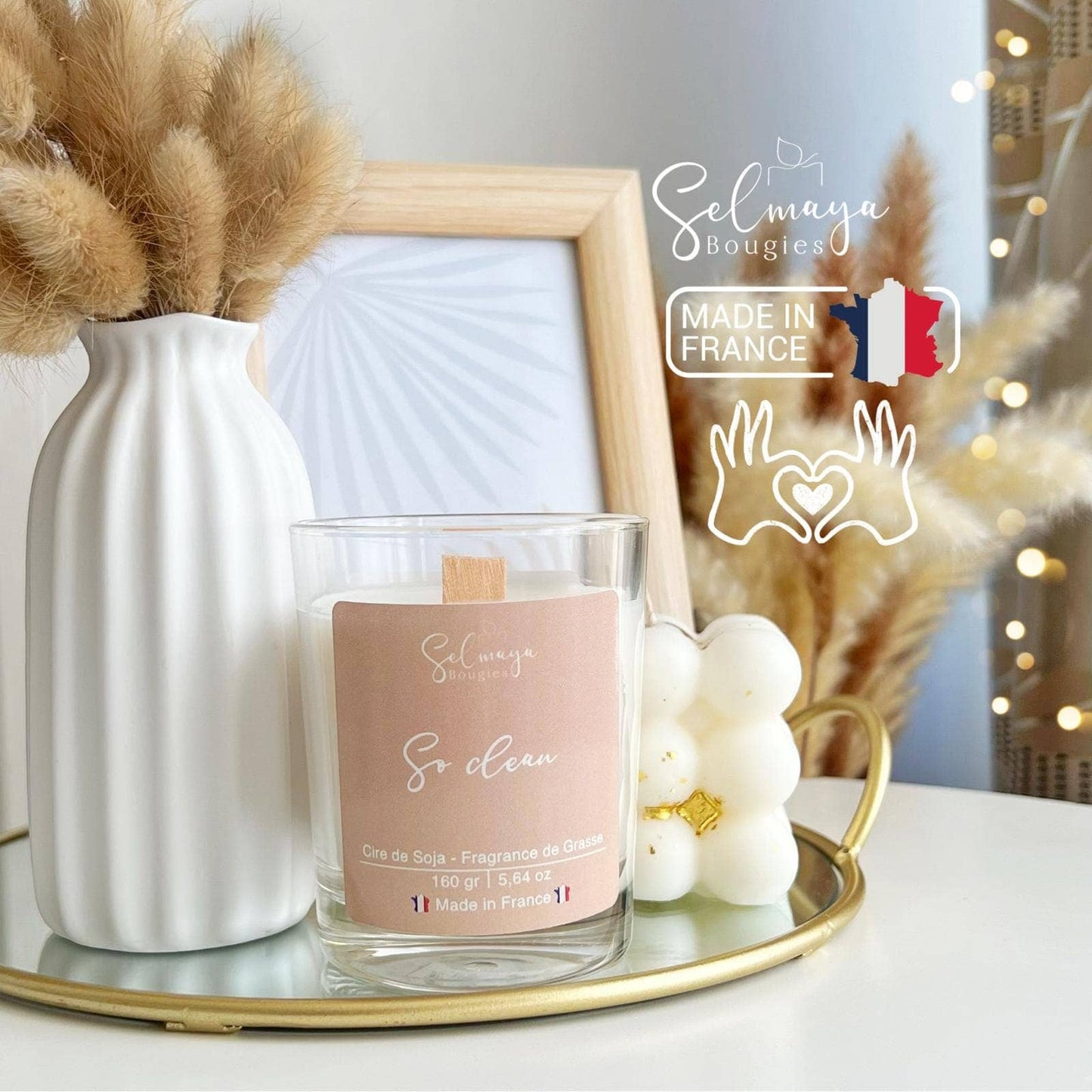 Bougie parfumée - So clean