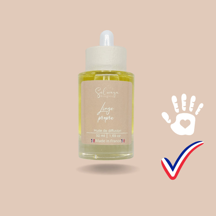 Huile de diffusion - Linge propre - 50 ml