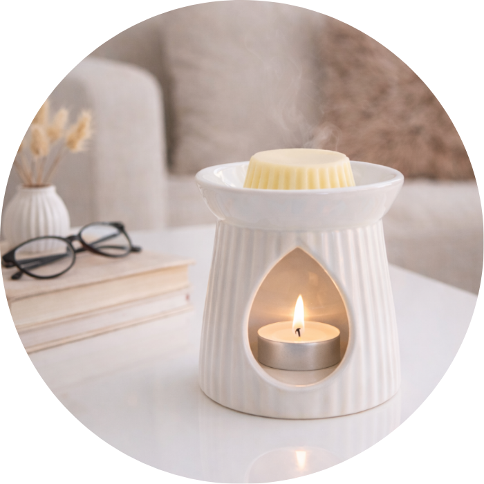 Collection fondants parfumés pour brûleur longue durée – Selmaya Bougies