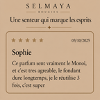 Monoï - cire parfumé, fabriqué en France