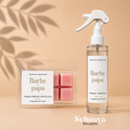 Duo Barbe à Papa : Spray Textile + Fondant Parfumé Gourmand