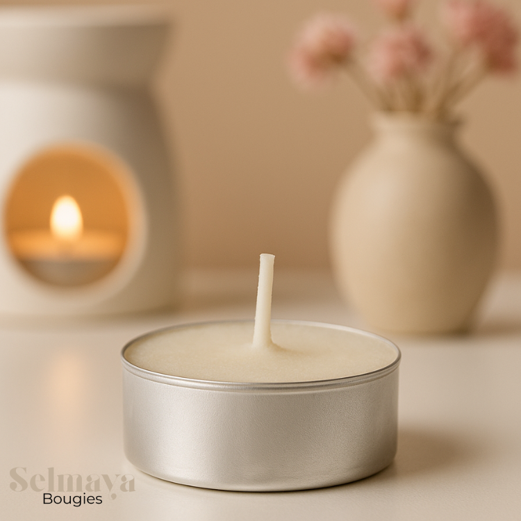 Bougies chauffe-plat à la cire de soja – Parfaites pour faire fondre les fondants parfumés