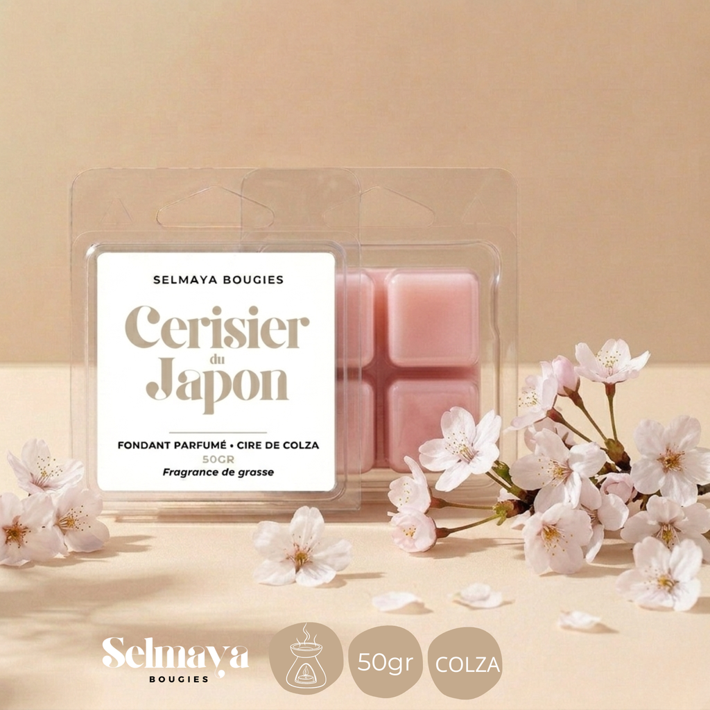 Cerisier du Japon 50 gr - Fondant parfumé