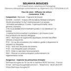 Fleur de coton - Diffuseur de voiture concentré