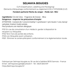 Pêche du verger 50gr - Fondant parfumé