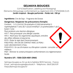 Bougie parfumée Jardin Tropical - cire de soja, fabriquée en France