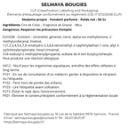 Madame Propre - galet de cire parfumé, fabriqué en France