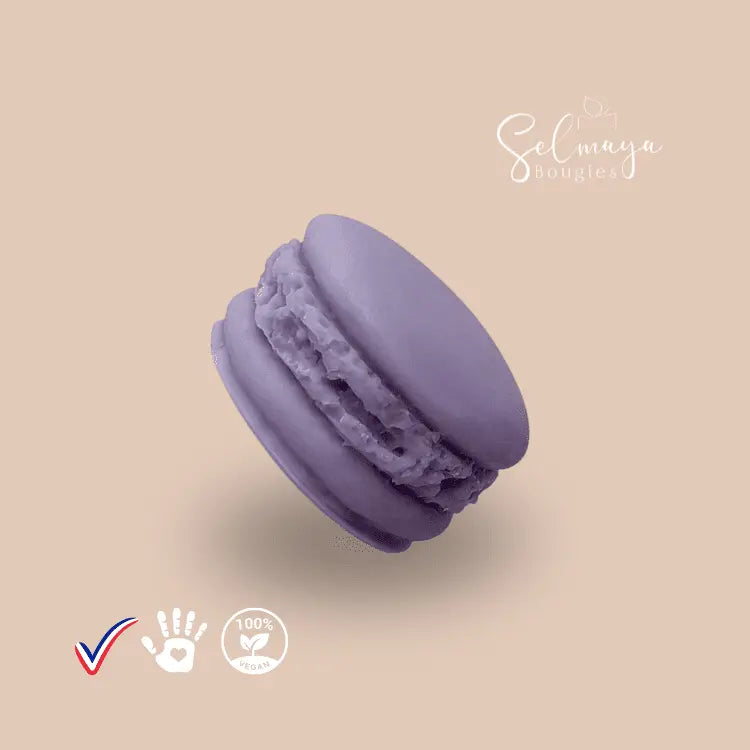 Cachemire et soie 18gr  - fondant parfumé en forme de macaron sans produit chimique vendor-unknown