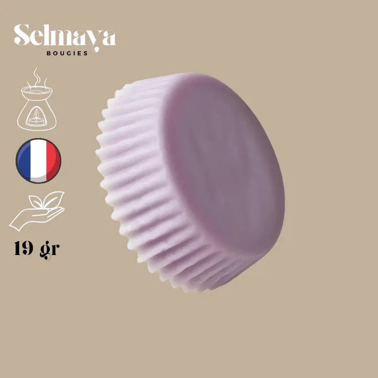 Cachemire et soie 19gr - fondant parfumé naturel - format tartelette vendor-unknown