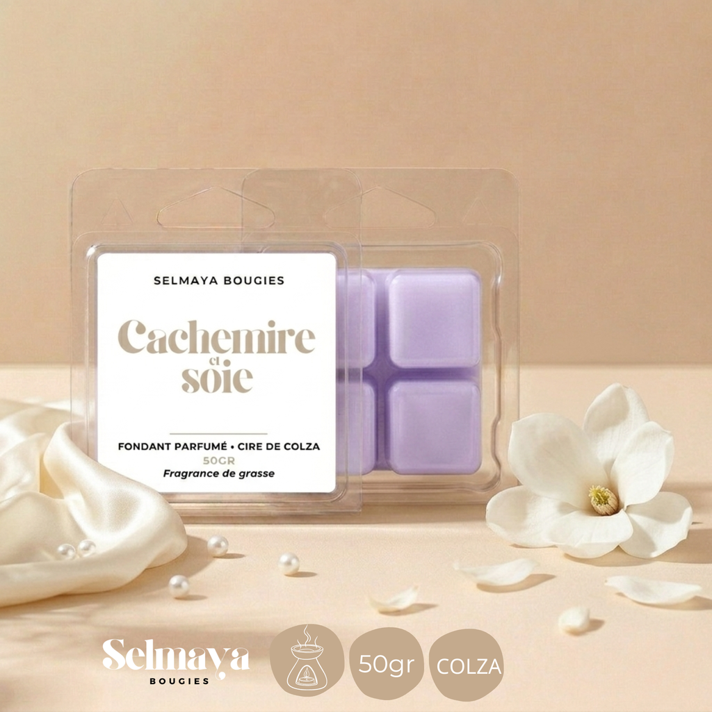 Cachemire et soie - fondant parfumé