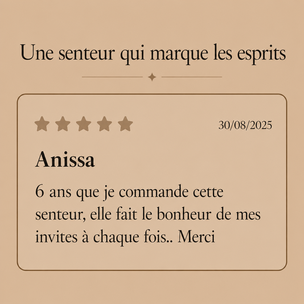 Oud d'Arabie - fondant parfumé, fabriqué en France