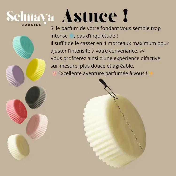 Fondant parfumé au Musc Blanc : Une évasion sensorielle inédite vendor-unknown