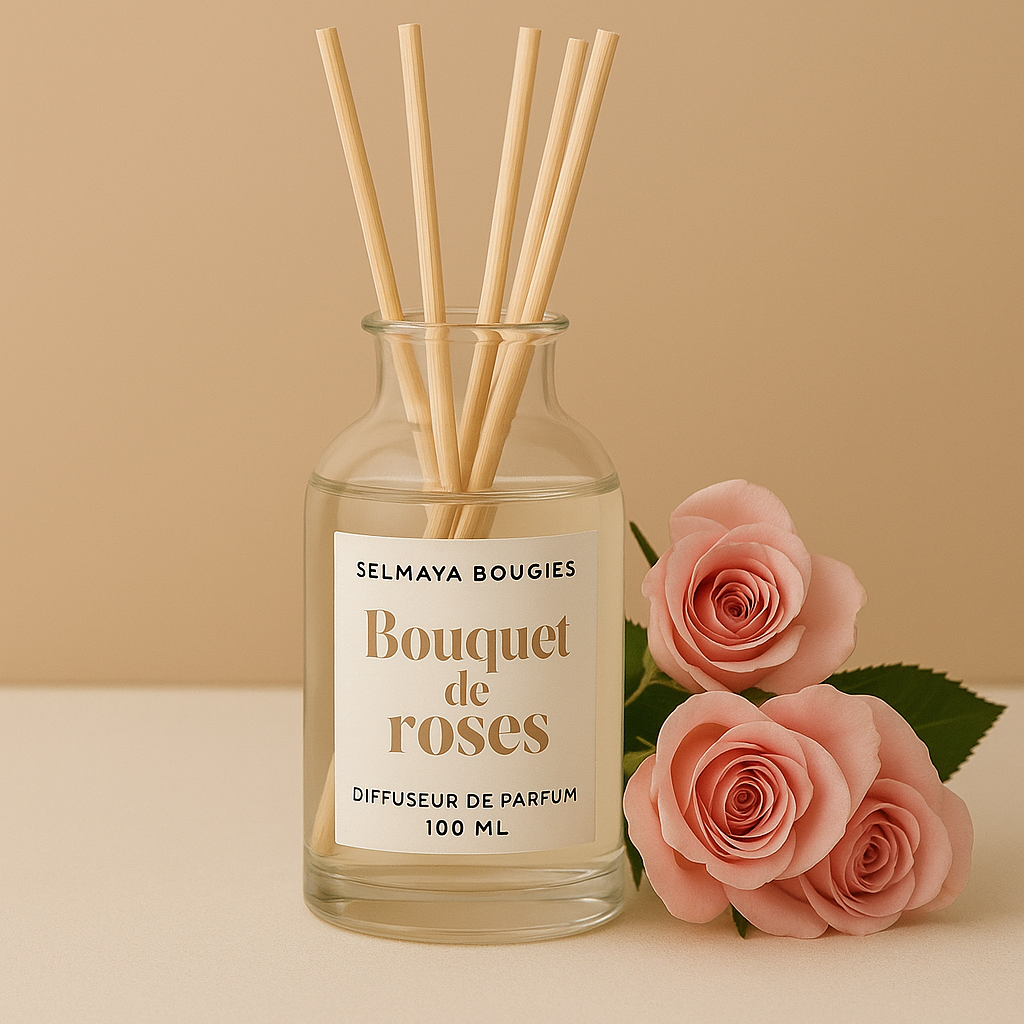 Diffuseur de parfum - Bouquet de roses
