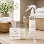 Duo Oud d'Arabie : Spray Textile + Fondant Parfumé Oriental