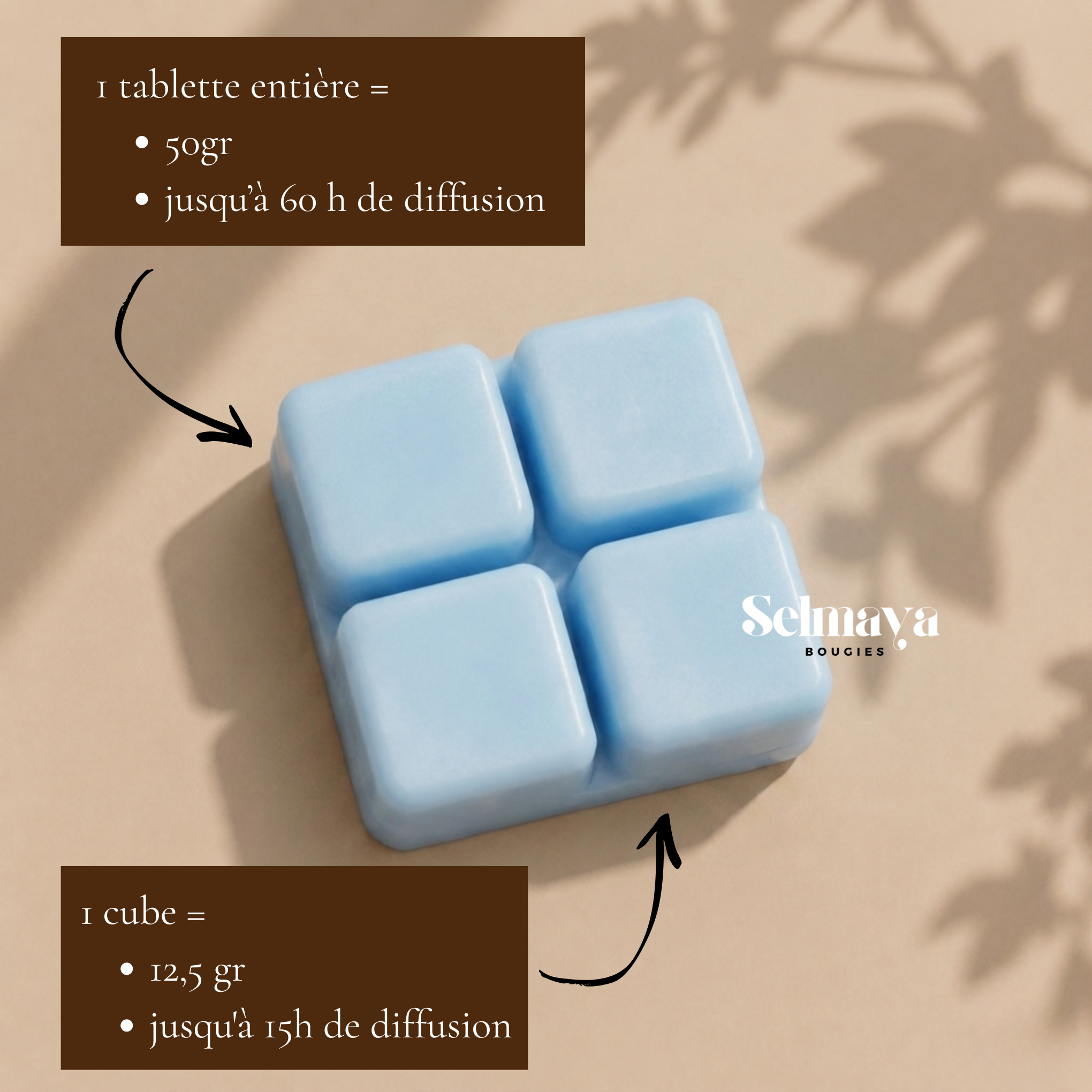 Douceur du Linge - fondant parfumé, fabriqué en France