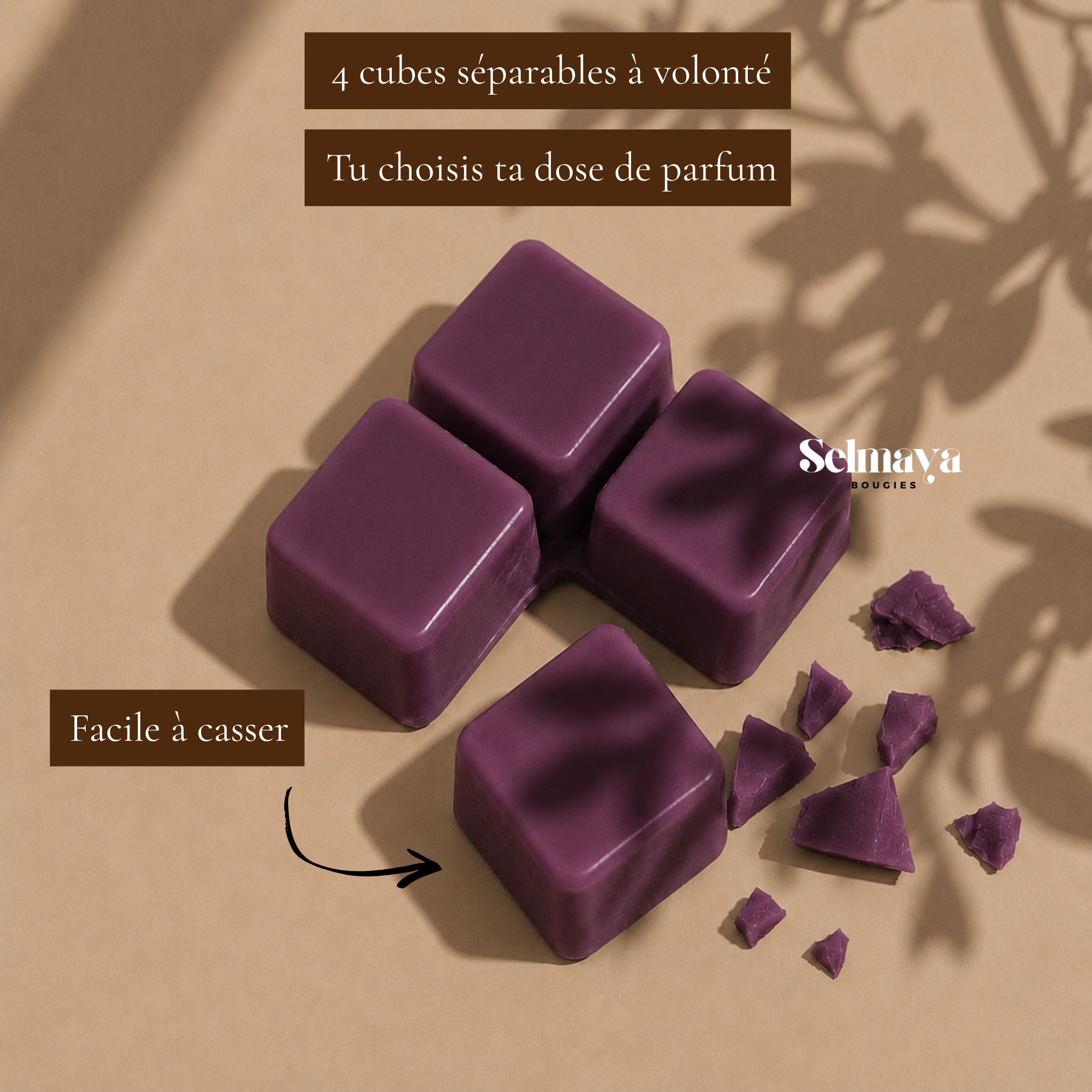 Khamrah - Fondant parfumé à la cire de colza