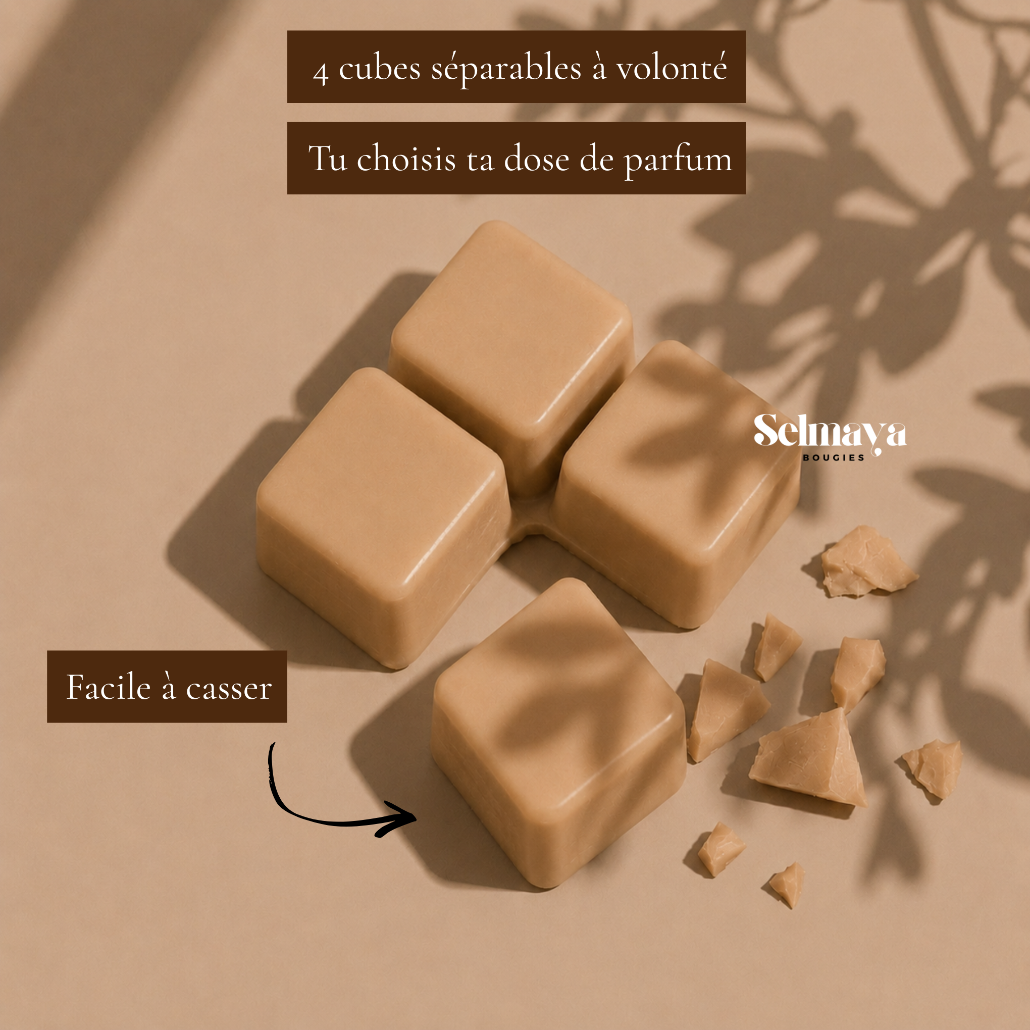Pâtisserie du Maghreb 50gr - Cire parfumé gourmand