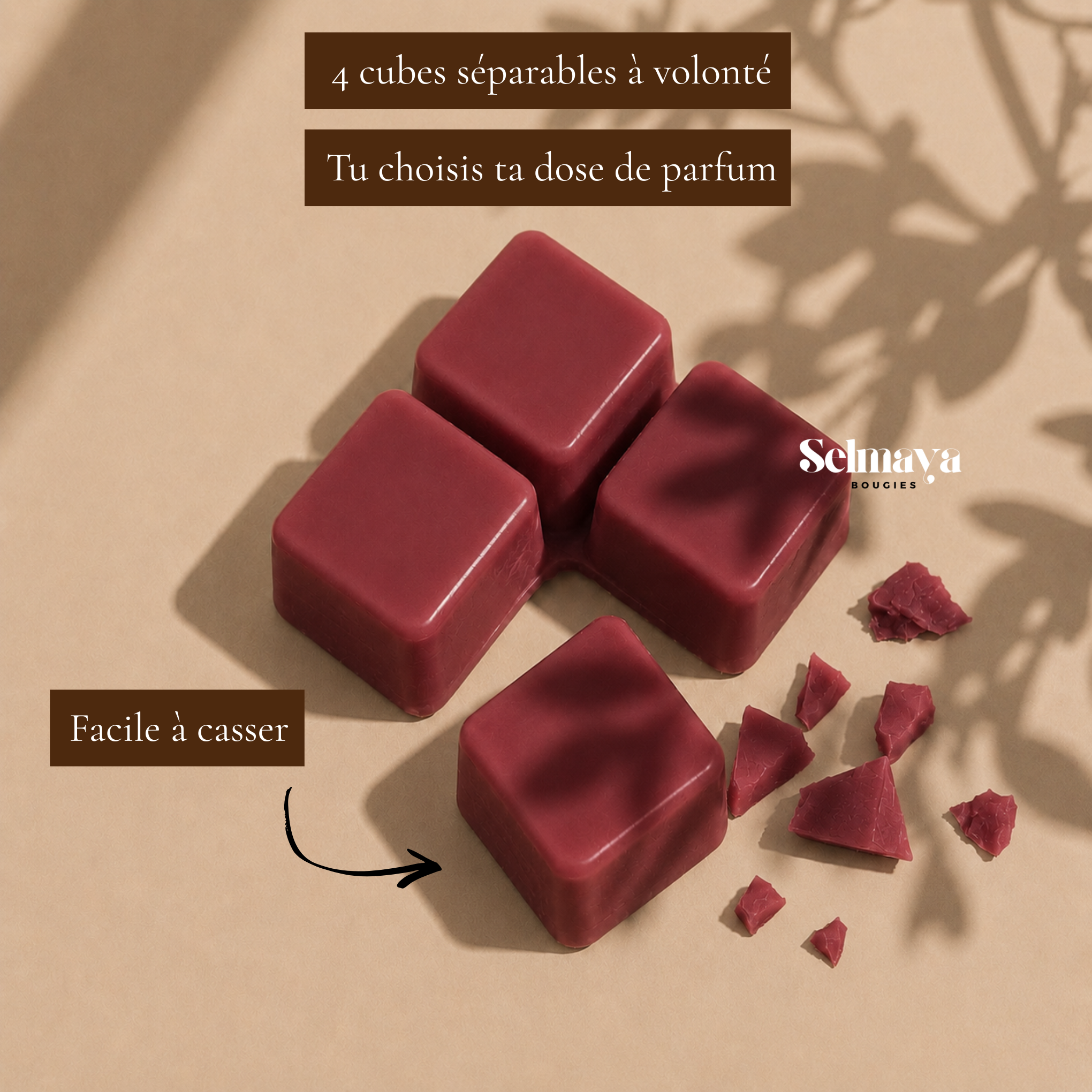 Fondant parfumé Ivresse interdite - Senteur orientale fruitée & épicée
