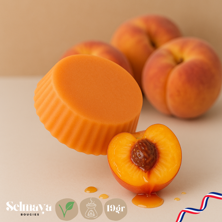 Pêche du verger 19gr - Fondant parfumé  de fabrication française