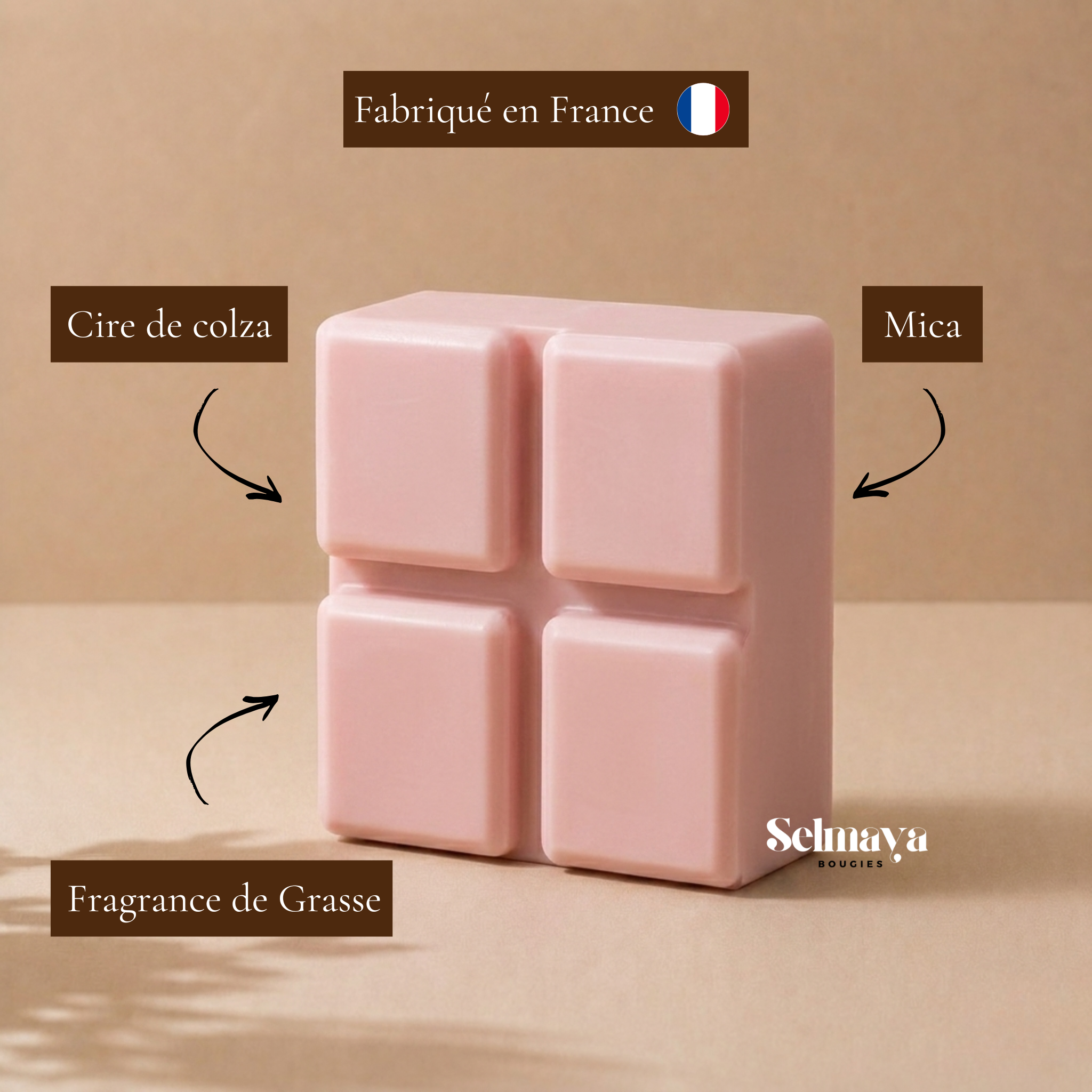 Cerisier du Japon 50 gr - Fondant parfumé