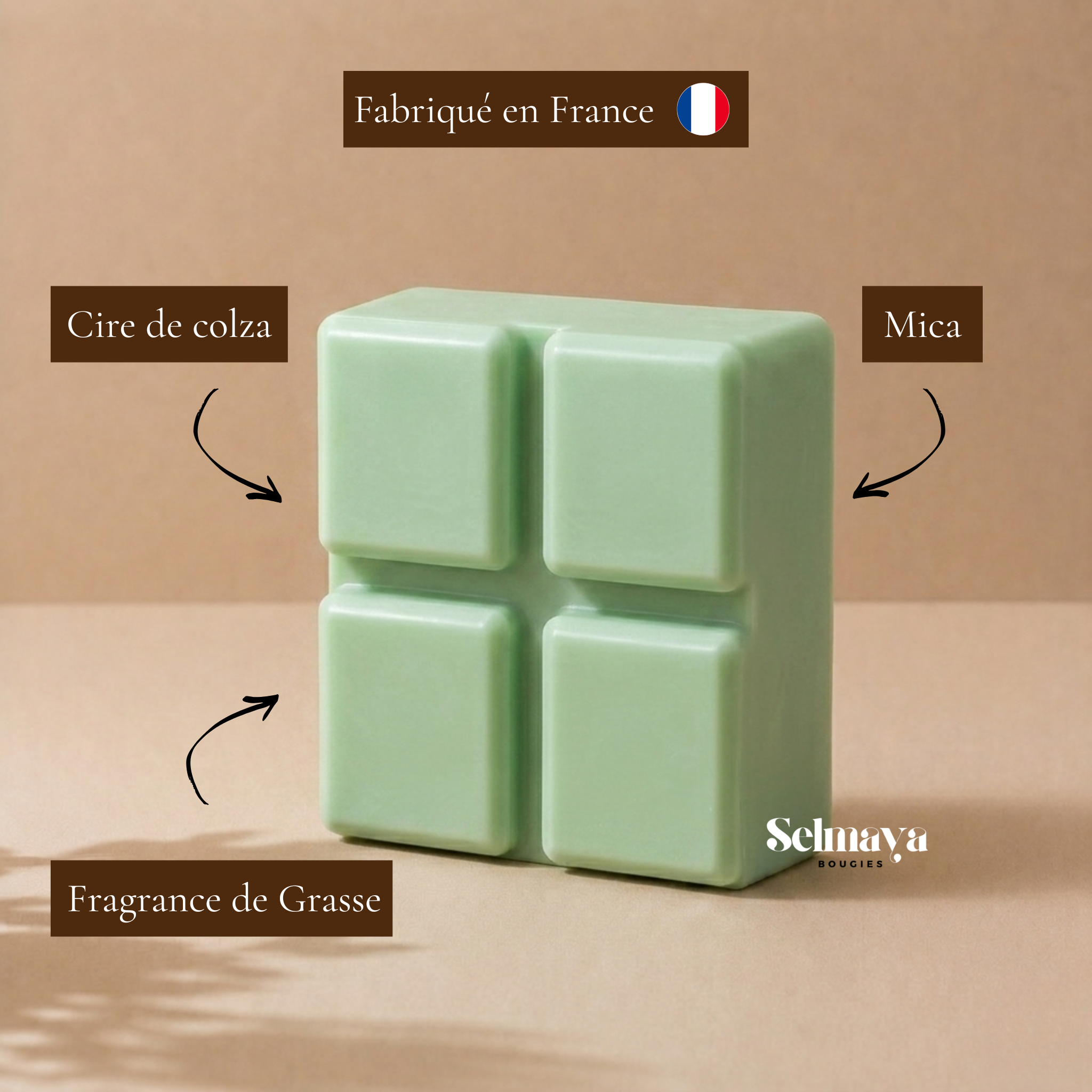 Fondant parfumé - Jardin Tropical – L'évasion exotique pour chez vous