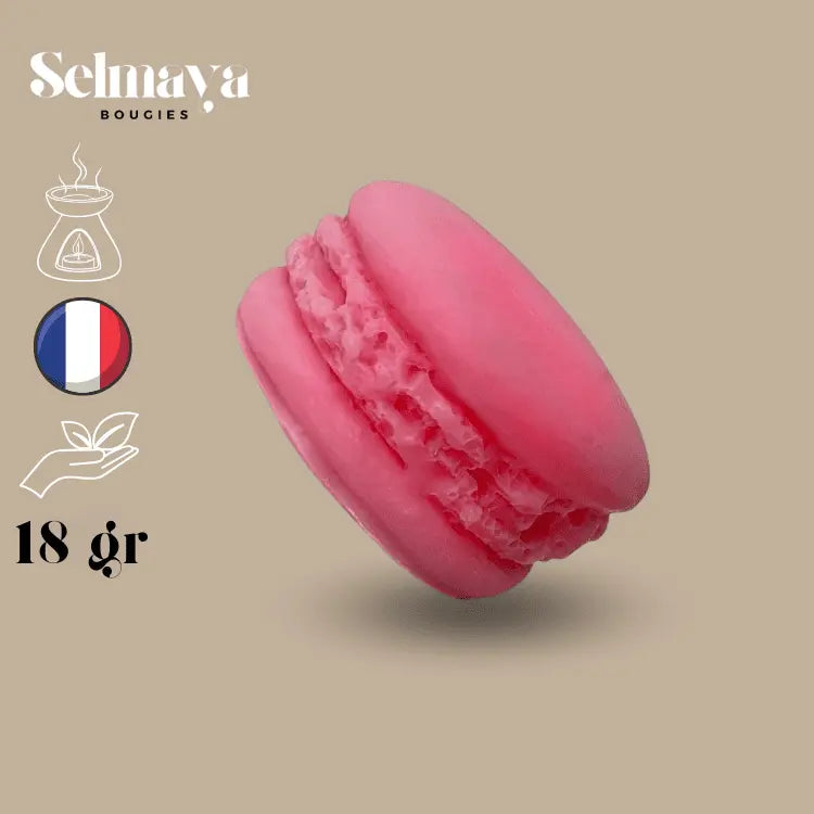 Fraise tagada - fondant parfumé naturel en format macaron - pièce vendor-unknown