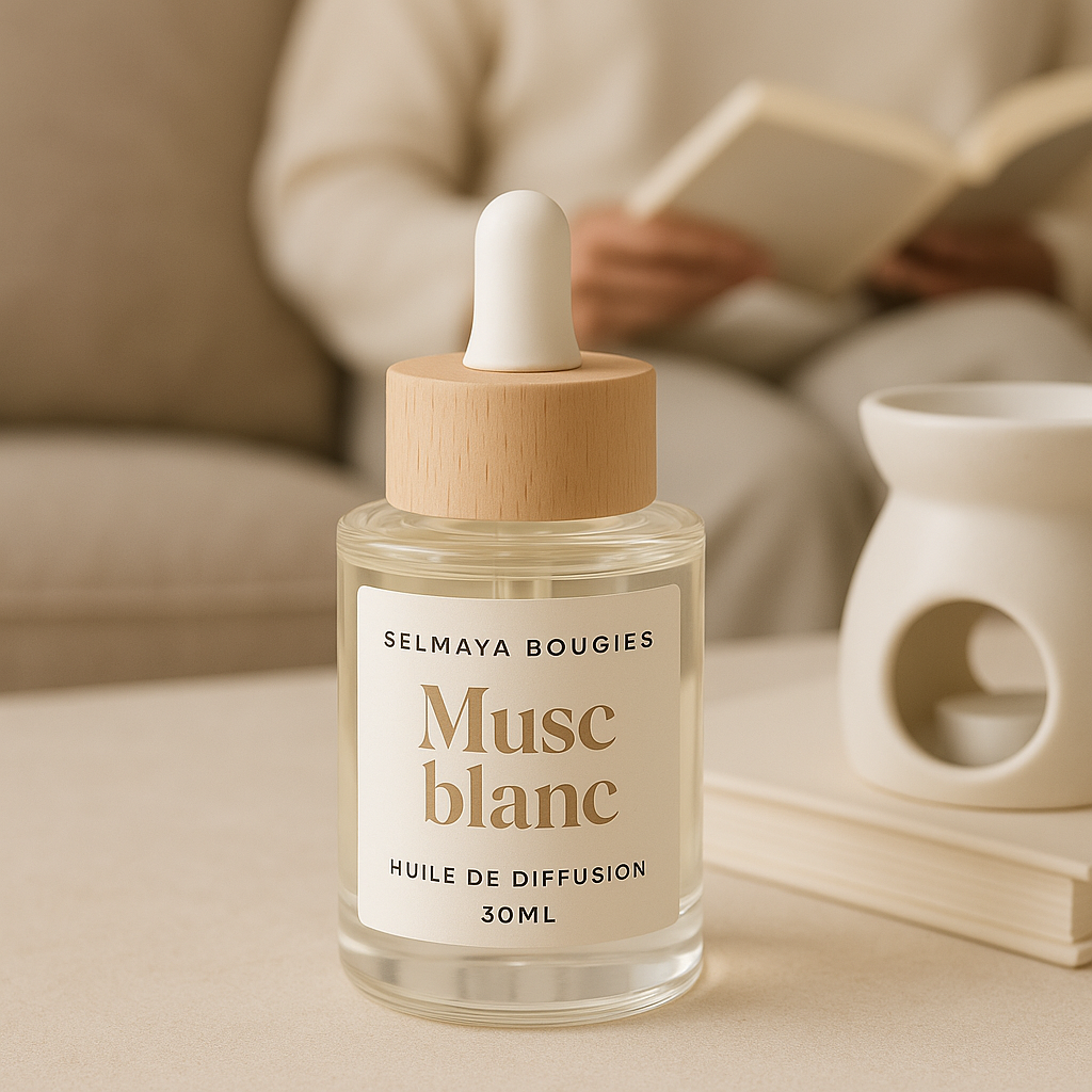 Huile de diffusion Musc blanc