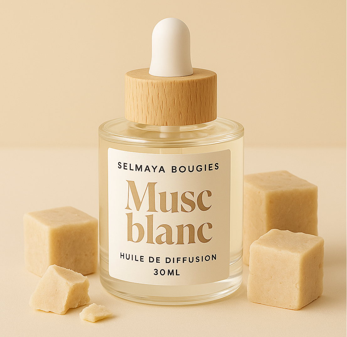 Huile de diffusion Musc blanc