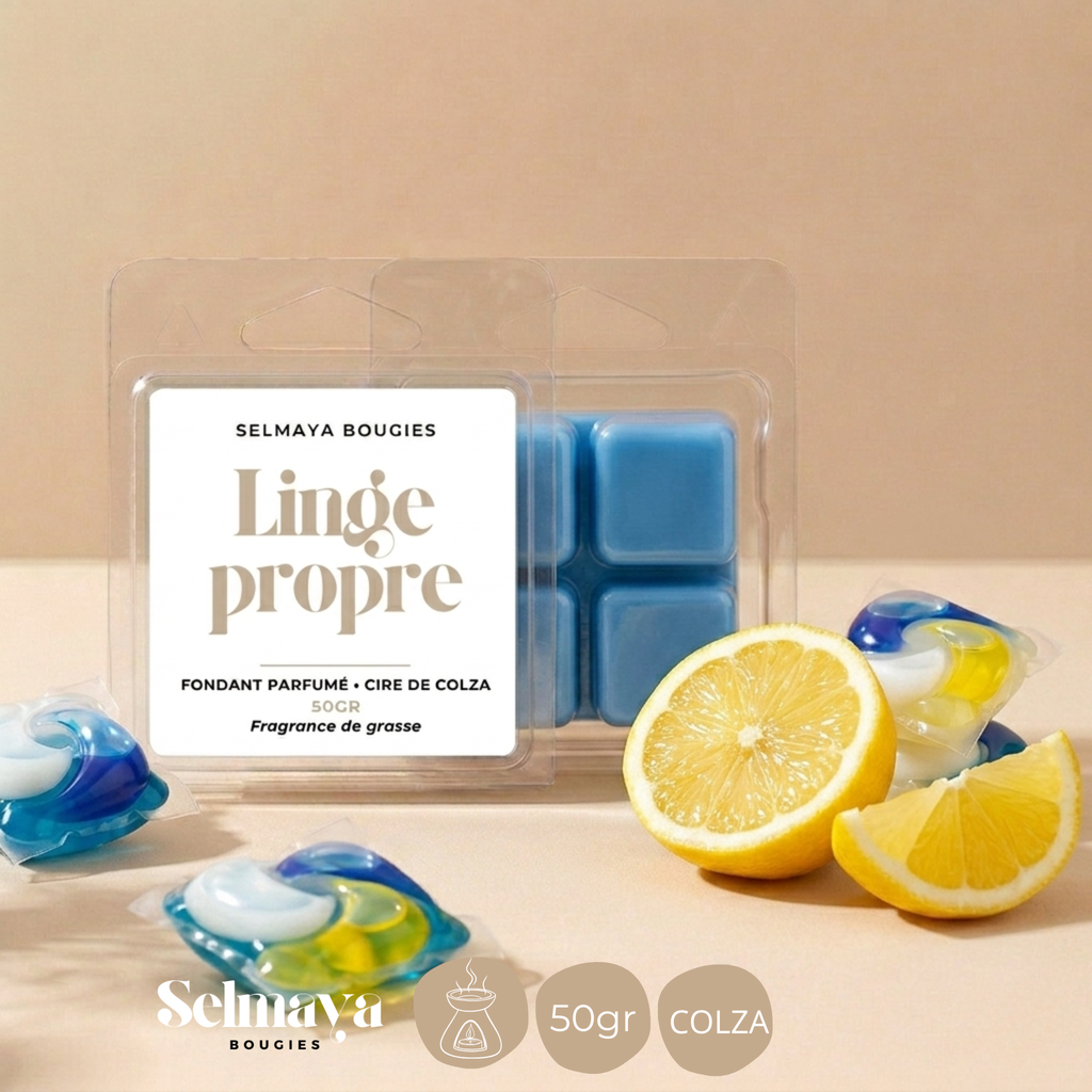 Linge Propre - fondant parfumé, fabriqué en France